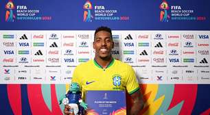 Thanger Alves confirma grande fase após ser campeão do mundo e vira protagonista mundial do futebol de areia