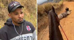 'Não sou um monstro', afirma homem que confessou mutilação de cavalo com facão