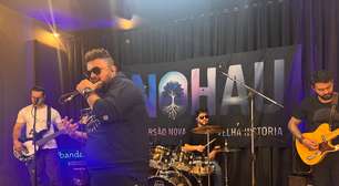 Nohau participa do Showlivre com Japinha e Marcelo Mancini
