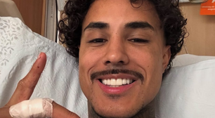 MC Livinho relata experiência de quase morte após acidente de moto: 'Me vi no necrotério'