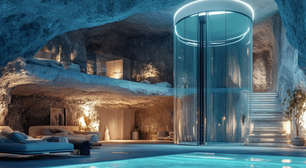 Os bunkers de alto luxo para bilionários se protegerem