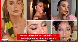 Trend: Maisa, Marina e Larissa mostram como usar make marrom