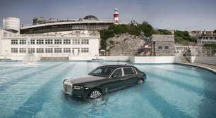 Lenda de Keith Moon é recriada pela Rolls-Royce com carro de R$ 3,6 milhões dentro de piscina