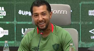 Acosta, do Fluminense, brinca com altura: "Mais alto que o Soteldo"