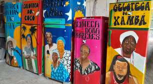 Artistas estão espalhando "geladeiras culturais" pelas periferias de Recife
