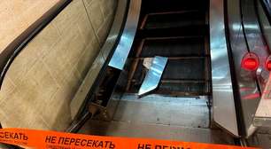 Menino de 2 anos tem braço arrancado em acidente em escada rolante na Rússia