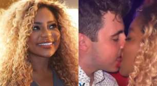 Apaixonada? Cariúcha rasga elogios ao filho de Gugu Liberato após beijão em festa