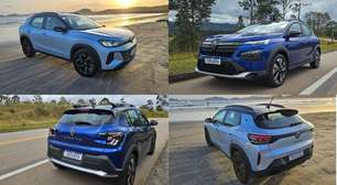 Comparativo SUV crossover 2026: Volkswagen Tera High ou Renault Kardian Iconic?