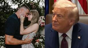 Trump reage a noivado de Taylor Swift e Travis Kelce durante reunião oficial: 'Muita sorte'