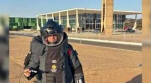 Homem é preso em frente ao STF após ameaçar "explodir tudo, inclusive Moraes"