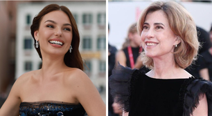 Fernanda Torres e Isis Valverde usam mesma grife em Veneza