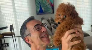 César Tralli apresenta nova mascote da família e encanta seguidores