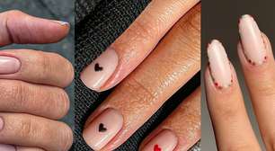 Unhas minimalistas e elegantes: 21 fotos de nail arts para testar em setembro e receber muitos elogios