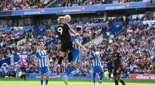 Manchester City perde de virada para o Brighton fora de casa