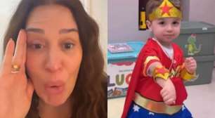 Claudia Raia é massacrada após exibir filho de Mulher-Maravilha: 'Faz de propósito'