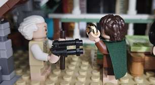 "Hasta la vista, Bolseiro" - fã pede set do Senhor dos Anéis de R$ 3,1 mil e encontra, de repente, uma arma de Lego