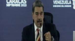 Maduro vê 'ameaça criminosa' ao dizer que oito navios militares dos EUA com 1,2 mil mísseis 'apontam' para a Venezuela