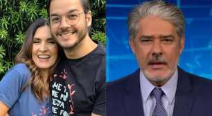 Namorado de Fátima Bernardes surpreende com recado para Bonner: 'Foram décadas'