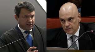 Advogado tenta reproduzir áudio em celular, mas é proibido por Moraes: 'Não está autorizado'