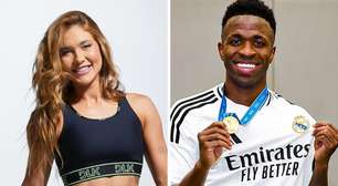 Em meio a rumores de affair com Vini Jr, Virginia Fonseca visita estádio do Real Madrid