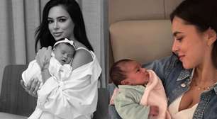 Bruna Biancardi exibe cliques inéditos do nascimento de Mel; veja