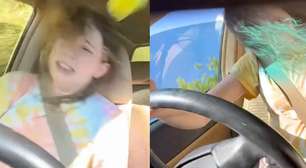 Motorista se empolga com música de Britney Spears e capota carro nos EUA