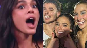 Bruna Marquezine expõe flagra de Sasha em momento íntimo com o marido: 'Tá transando?'