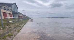Porto Alegre tem alerta para alta do Guaíba e risco de alagamentos