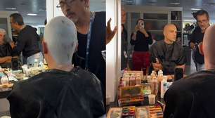 Veja como foi a caracterização de Humberto Carrão para ficar careca em 'Vale Tudo'