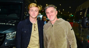 Huck, Neymar e outros famosos marcam presença em jogo da NFL em São Paulo