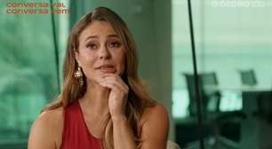 Paolla Oliveira chora ao falar sobre a diagnóstico do pai: 'Todo dia é um dia'