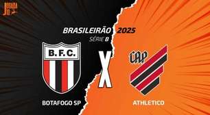 Botafogo-SP x Athletico: onde assistir, escalações e arbitragem