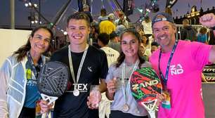 Isabela Massaioli é campeã mundial juvenil de dupla mista na Itália