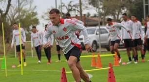 Internacional segue preparação para jogo contra o Palmeiras