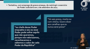 Moraes lembra em julgamento da trama golpista que Bolsonaro tentou enquadrar Fux em ameaça ao STF