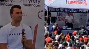 Veja momento em que Charlie Kirk foi assassinado