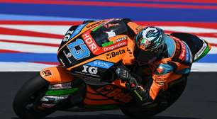 Moto2: Celestino Vietti lidera classificatório no GP de San Marino
