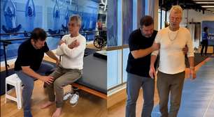 Carlinhos de Jesus emociona ao mostrar processo de reabilitação de doença: 'Força e equilíbrio'