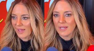 Ticiane Pinheiro diz ainda não saber se acompanhará Tralli em mudança para o Rio, mas celebra: 'Topo do jornalismo'