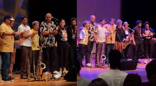 Banda de Hermeto Pascoal declama poema em homenagem ao artista após anunciar morte em show