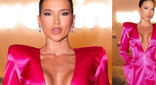 Barbie futurista? Virgínia Fonseca aposta em vestido 'diferentão' rosa-choque com decote ousado em festa da WePink; veja fotos
