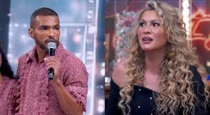 Richarlyson surpreende Lívia Andrade durante a Dança dos Famosos: 'Te cortar'