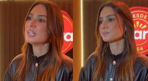 'Foi muito especial', diz Thaila Ayala sobre mulher ter entrado em trabalho de parto durante podcast