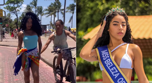 Ciclista passa mão no corpo de modelo durante gravação em praia de Recife: 'Violada'