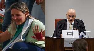 Moraes determina cumprimento de pena a 'Débora do batom', que pichou estátua do STF, em prisão domiciliar