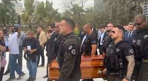 Imagens mostram cortejo do ex-delegado Ruy Ferraz executado em Praia Grande