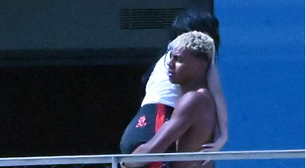 Yamal é visto com cantora argentina e alimenta rumores de reconciliação