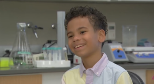Menino de 9 anos frequenta faculdade e estuda para ser neurocirurgião pediátrico