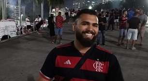 Torcida do Flamengo chega cedo para jogo contra o Estudiantes; manauara celebra segunda vez no Maracanã