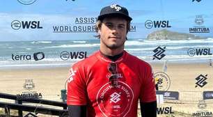 Mateus Herdy minimiza favoritismo e agradece carinho da torcida na etapa da WSL em SC: 'Só quero surfar'